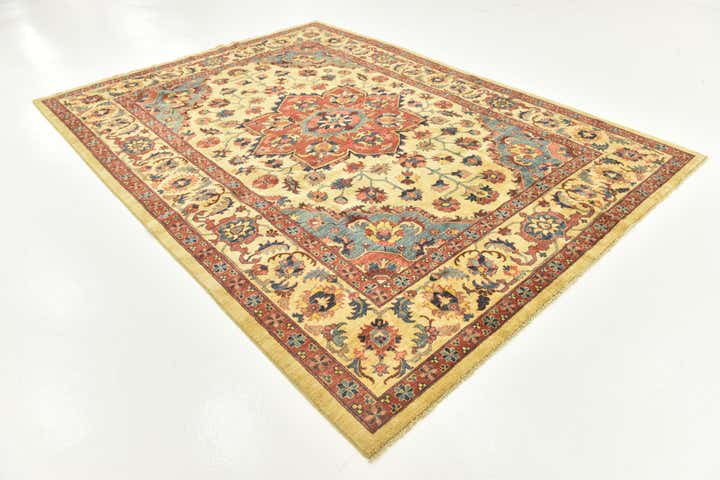 7' 3 x 10' Hand Knotted Ariana Ziegler Rug