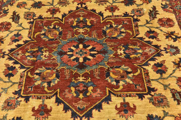 7' 3 x 10' Hand Knotted Ariana Ziegler Rug