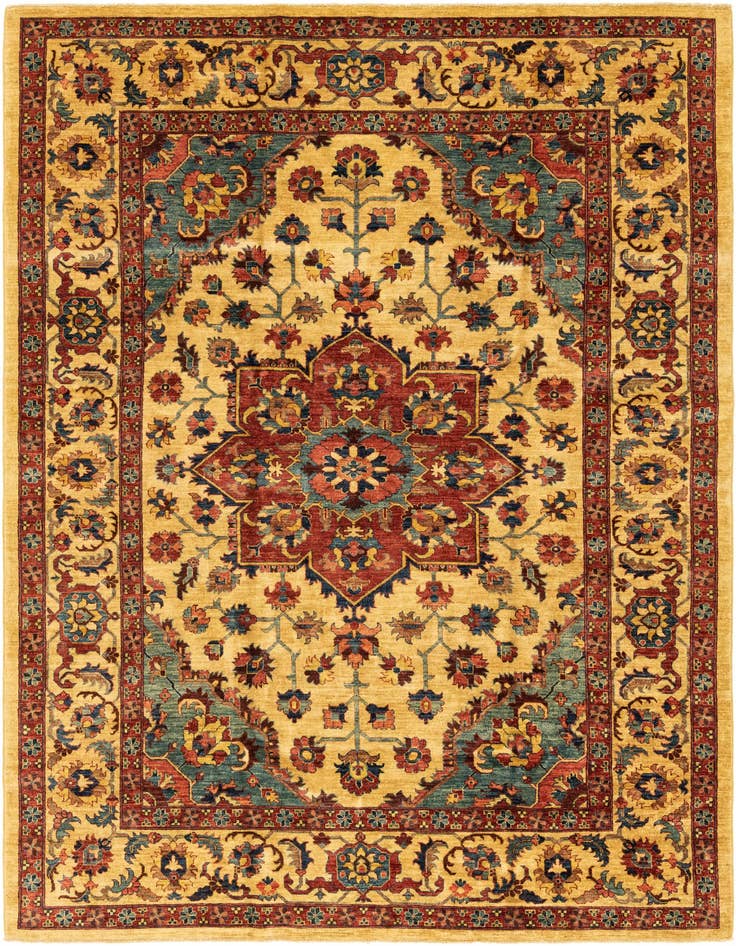 Detail image of 7' 3 x 10' Hand Knotted Ariana Ziegler Rug