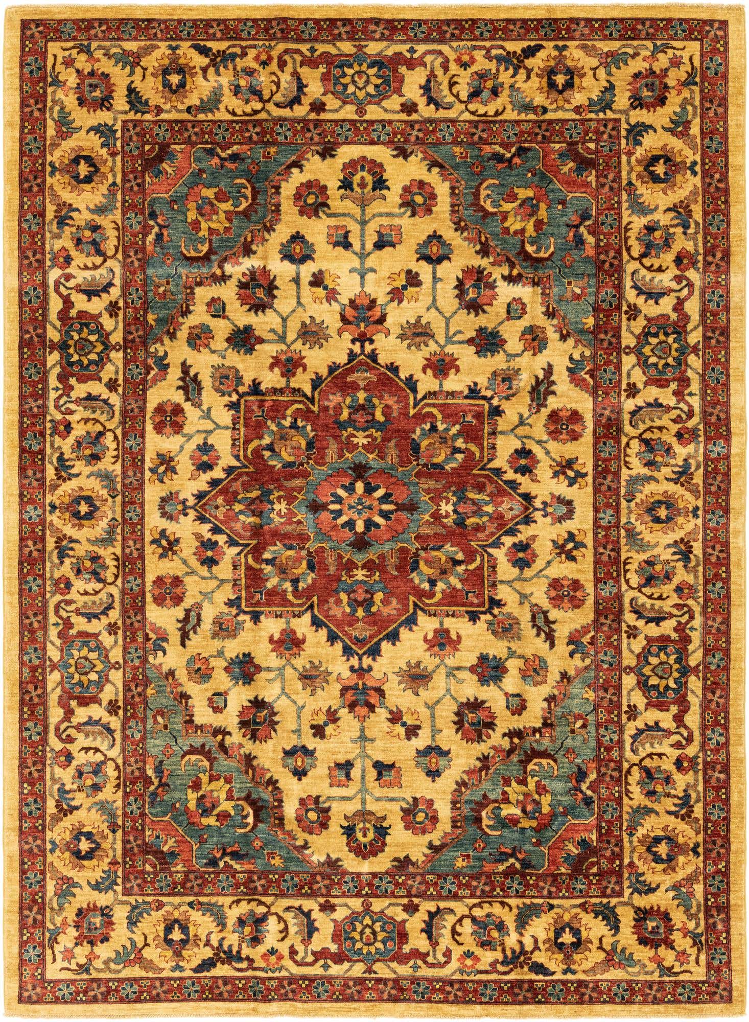 7' 3 x 10' Hand Knotted Ariana Ziegler Rug