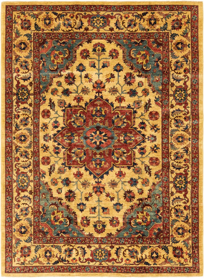 Detail image of 7' 3 x 10' Hand Knotted Ariana Ziegler Rug