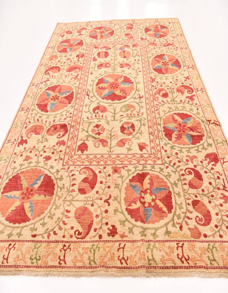 Detail image of 8' 4 x 10' 5  Hand Knotted Ariana Ziegler Rug