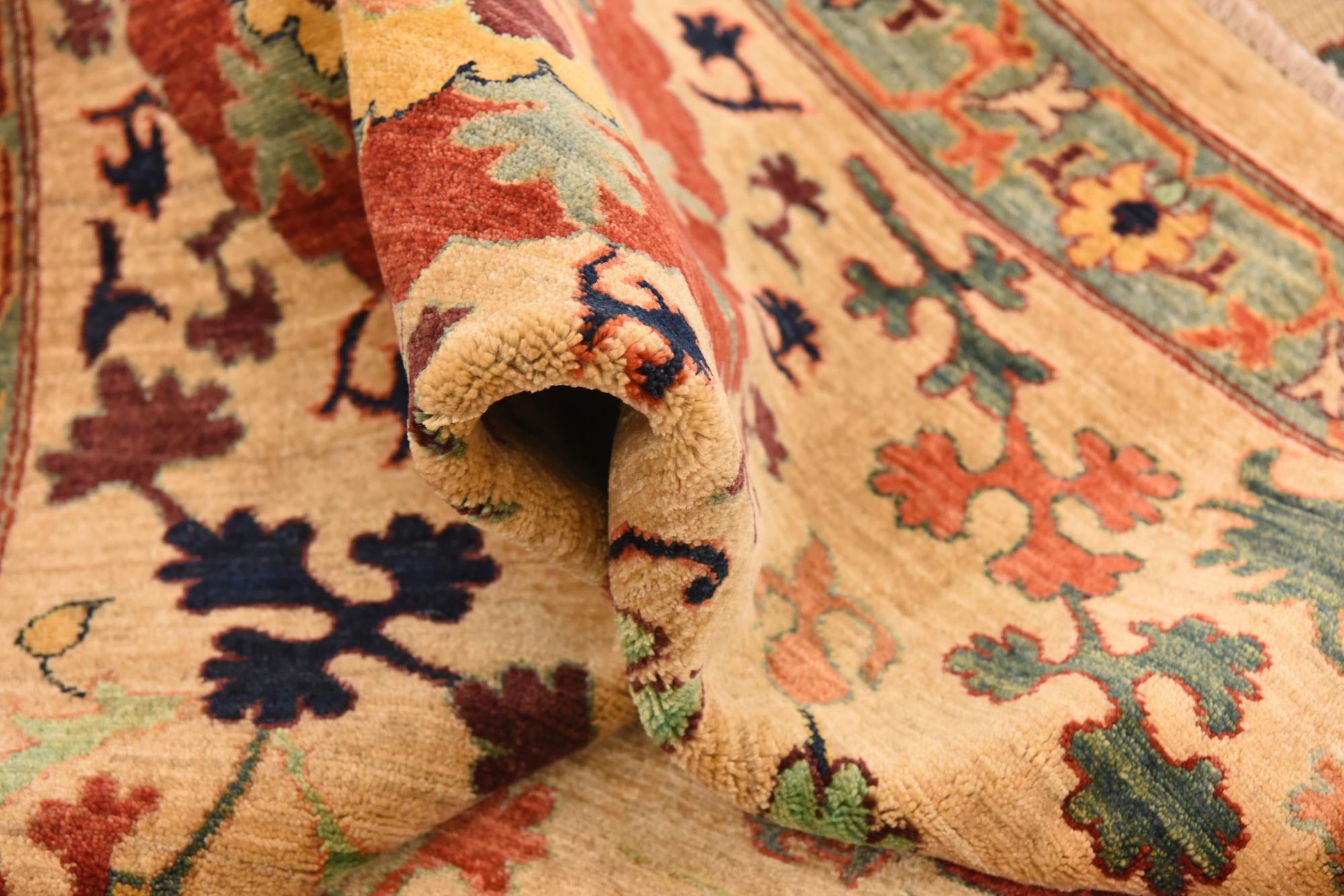 8' 2 x 10' 8 Hand Knotted Ariana Ziegler Rug
