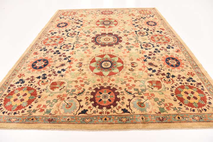 8' 2 x 10' 8 Hand Knotted Ariana Ziegler Rug