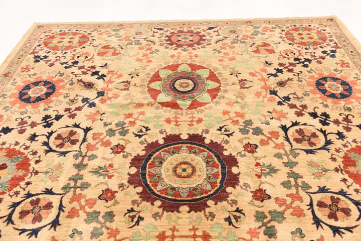 8' 2 x 10' 8 Hand Knotted Ariana Ziegler Rug