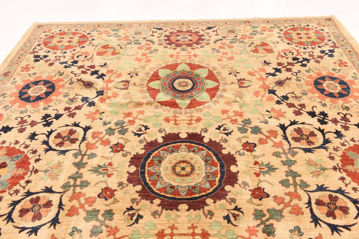Detail image of 8' 2 x 10' 8 Hand Knotted Ariana Ziegler Rug