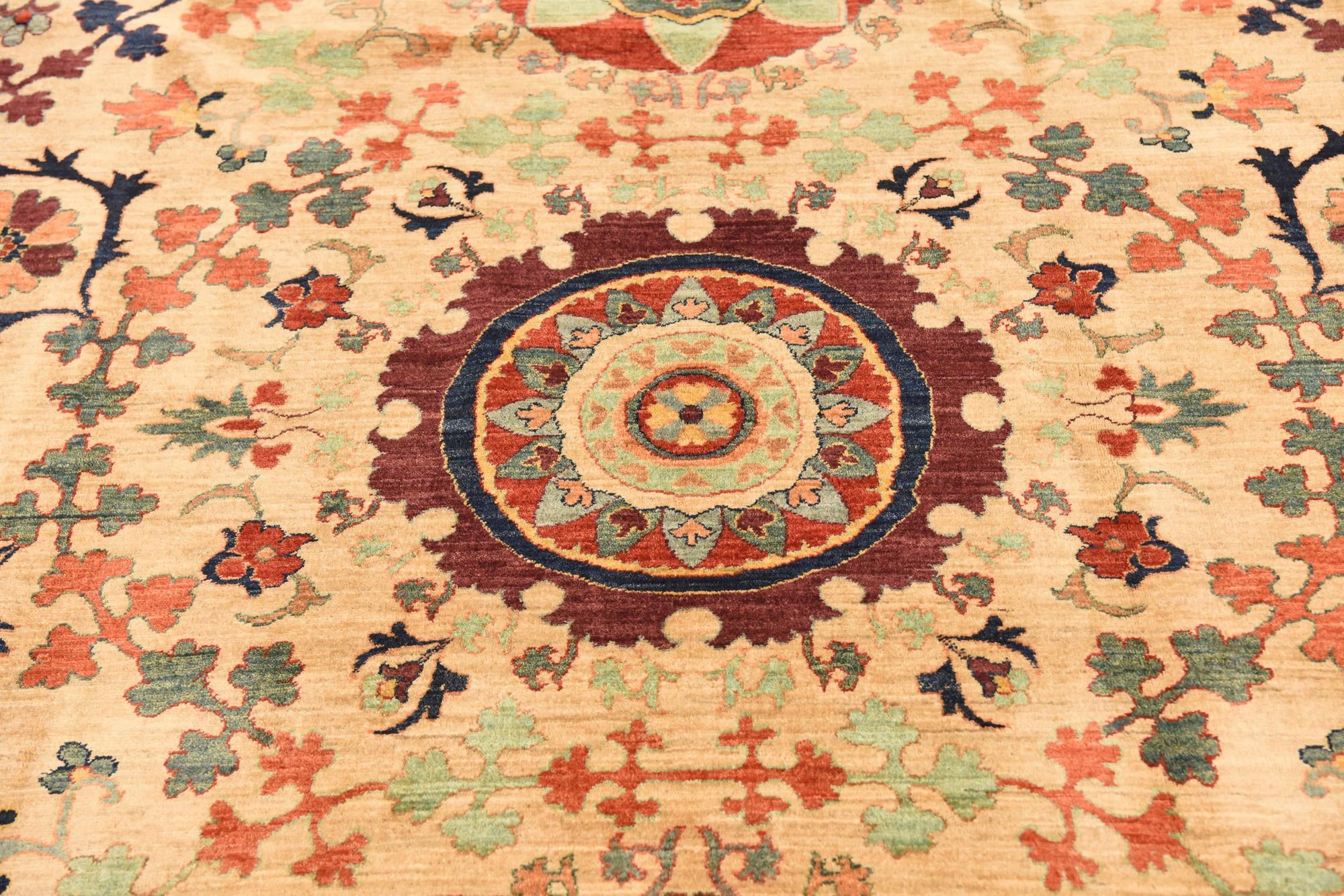8' 2 x 10' 8 Hand Knotted Ariana Ziegler Rug