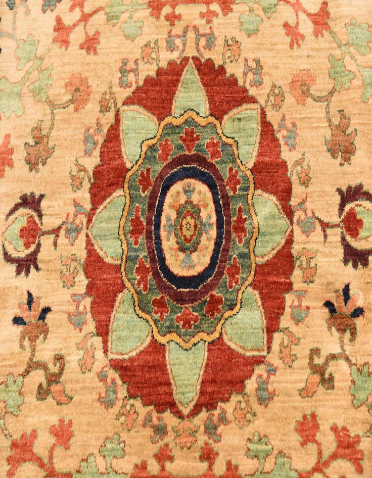 Detail image of 8' 2 x 10' 8  Hand Knotted Ariana Ziegler Rug