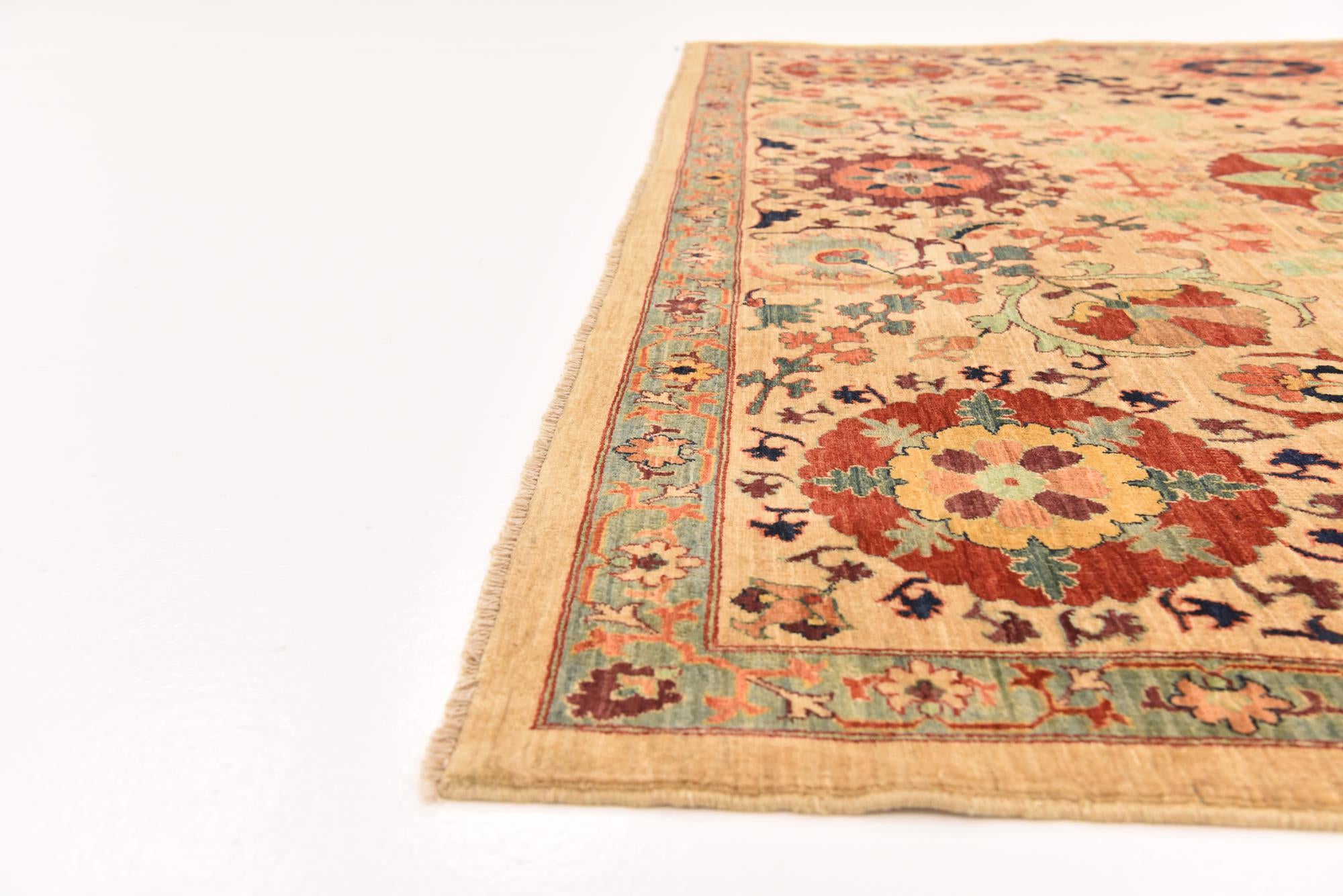 8' 2 x 10' 8 Hand Knotted Ariana Ziegler Rug