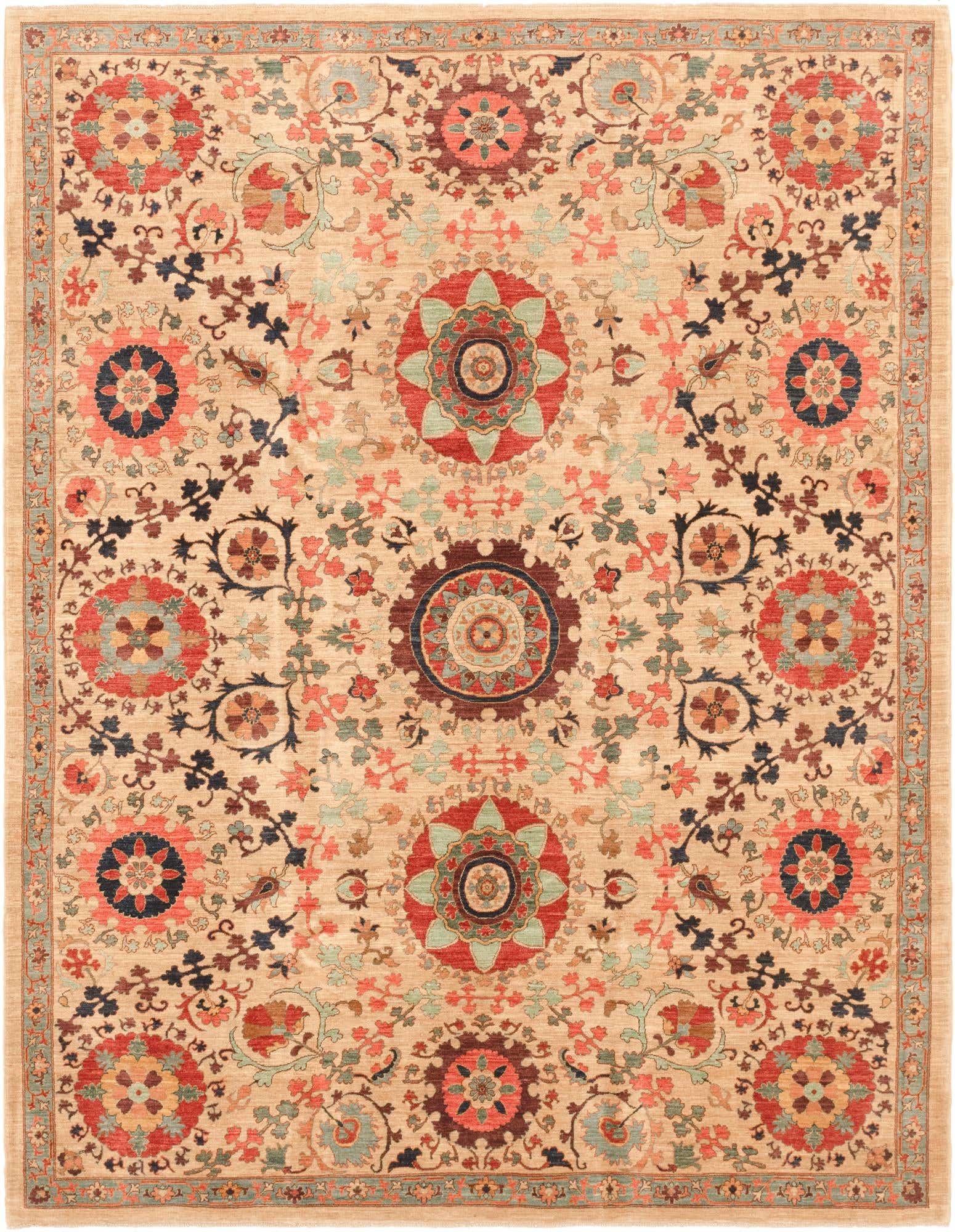 8' 2 x 10' 8 Hand Knotted Ariana Ziegler Rug