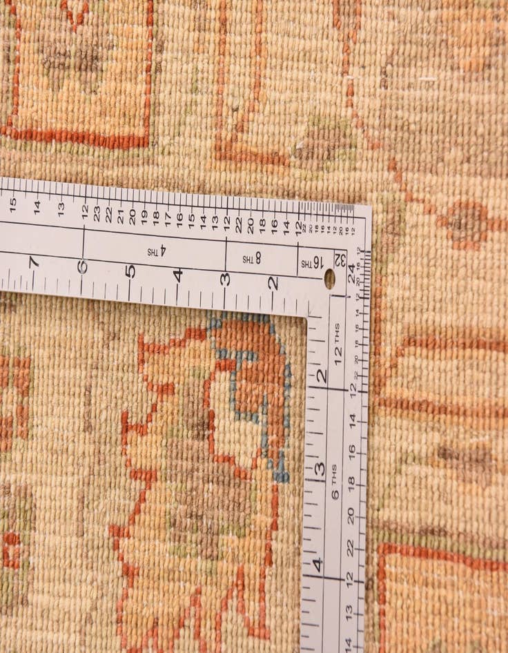 Detail image of 10' 1 x 13' 1  Hand Knotted Ariana Ziegler Rug