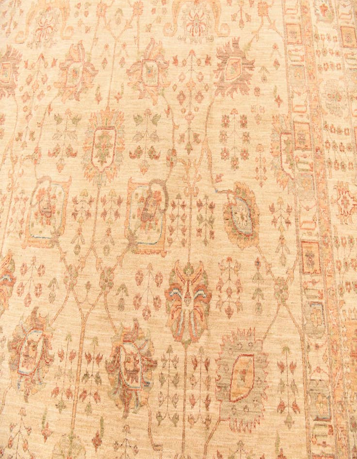Detail image of 10' 1 x 13' 1  Hand Knotted Ariana Ziegler Rug