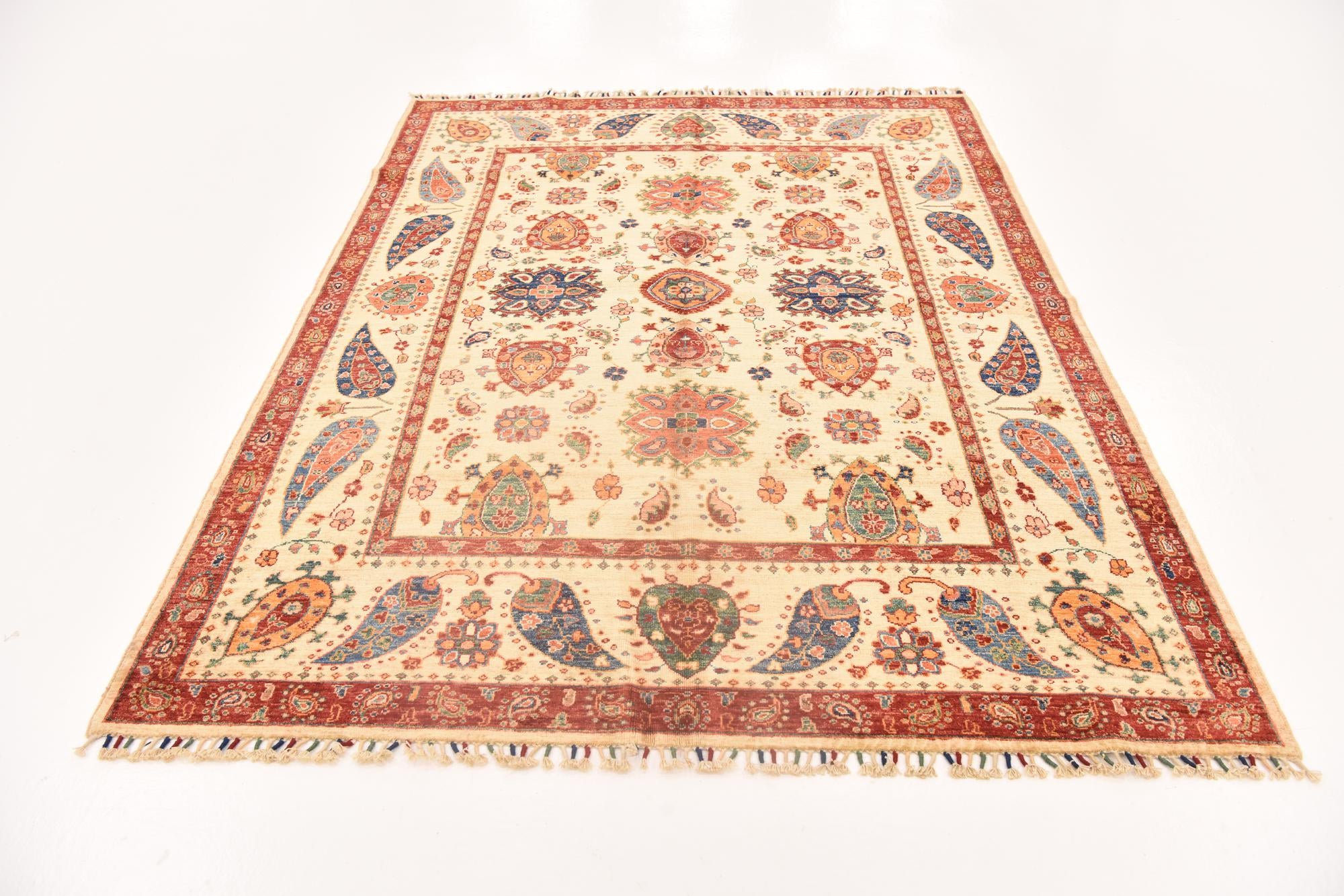 5' 10 x 7' 9 Hand Knotted Ariana Ziegler Rug