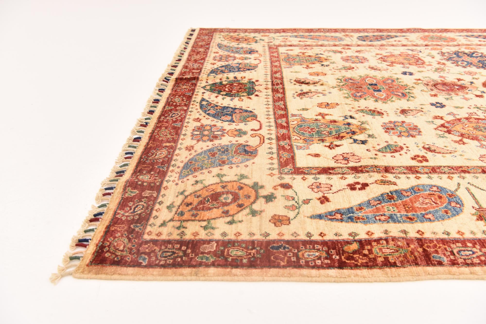 5' 10 x 7' 9 Hand Knotted Ariana Ziegler Rug