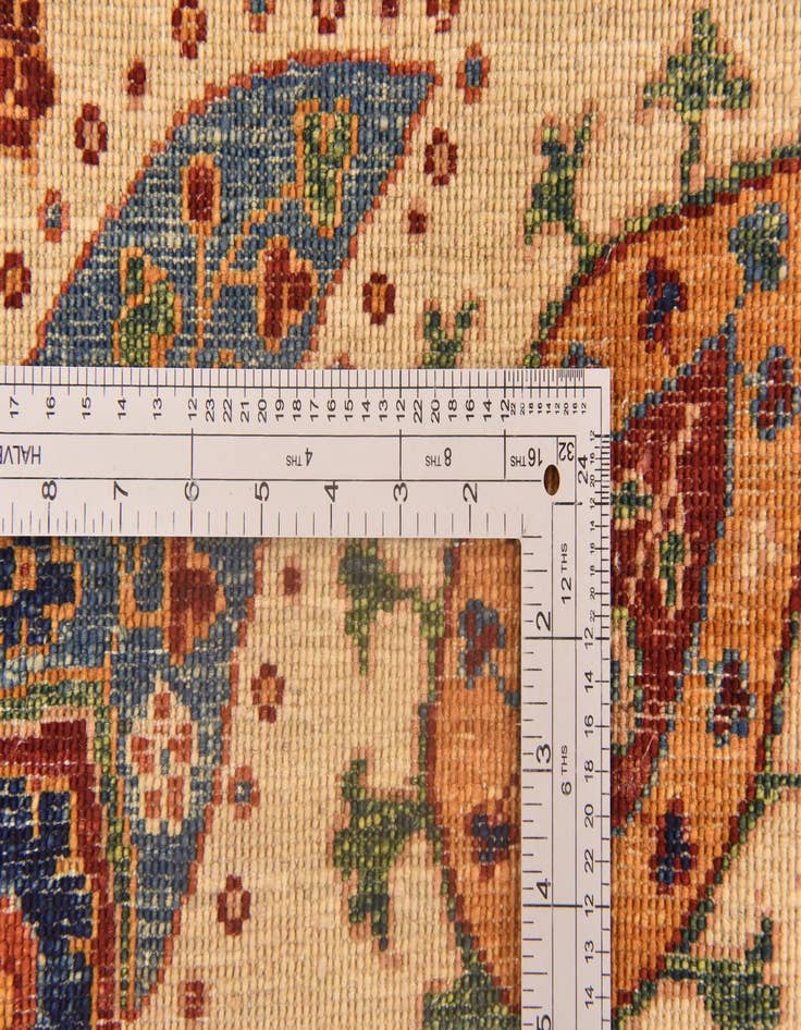 Detail image of 5' 9 x 8'  Hand Knotted Ariana Ziegler Rug