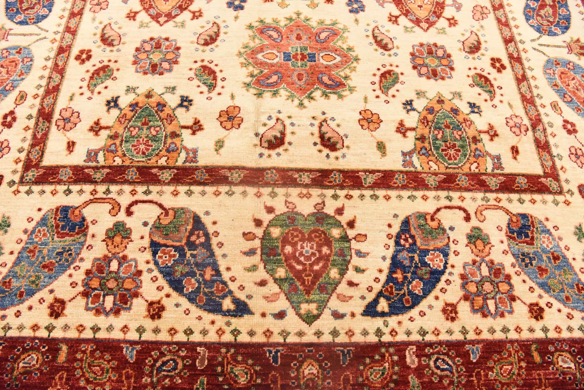 5' 9 x 8' Hand Knotted Ariana Ziegler Rug