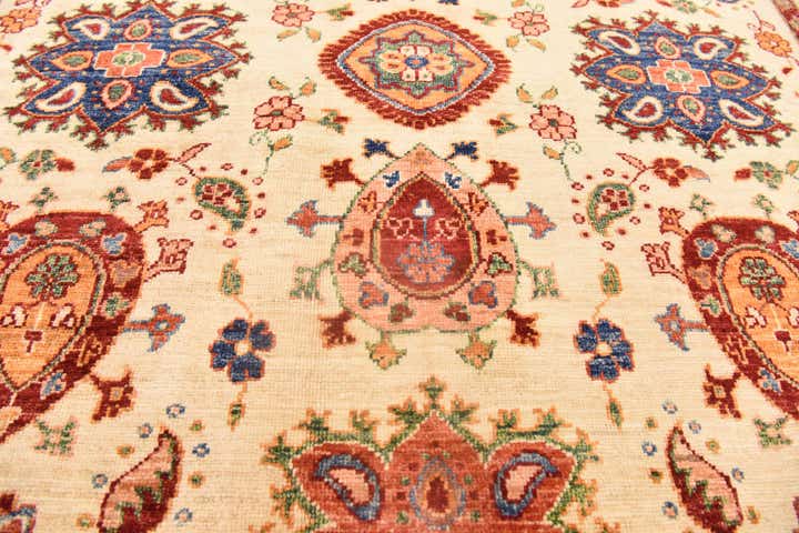 5' 9 x 8' Hand Knotted Ariana Ziegler Rug