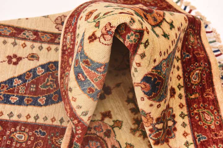 5' 9 x 8' 2 Hand Knotted Ariana Ziegler Rug