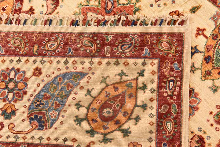 5' 9 x 8' 2 Hand Knotted Ariana Ziegler Rug