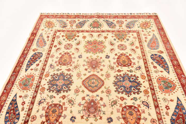5' 9 x 8' 2 Hand Knotted Ariana Ziegler Rug