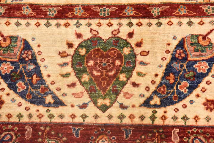 5' 9 x 8' 2 Hand Knotted Ariana Ziegler Rug