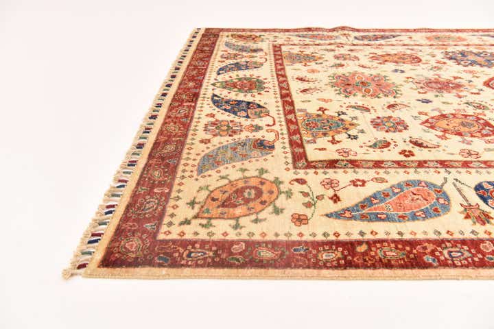5' 9 x 8' 2 Hand Knotted Ariana Ziegler Rug