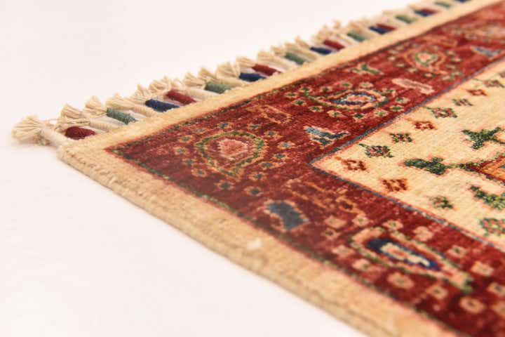 5' 9 x 8' 2 Hand Knotted Ariana Ziegler Rug