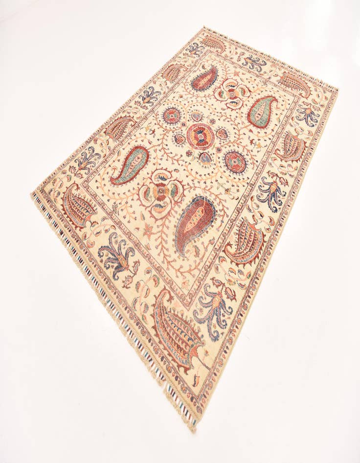 Detail image of 5' 7 x 7' 10  Hand Knotted Ariana Ziegler Rug