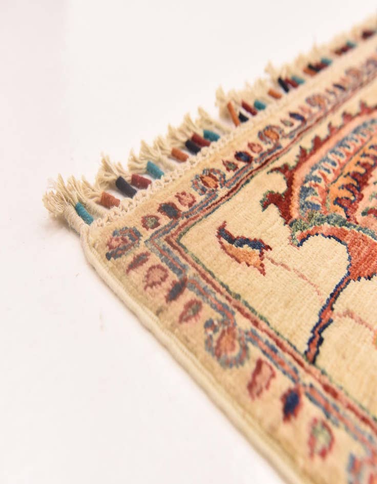 Detail image of 5' 7 x 7' 10  Hand Knotted Ariana Ziegler Rug