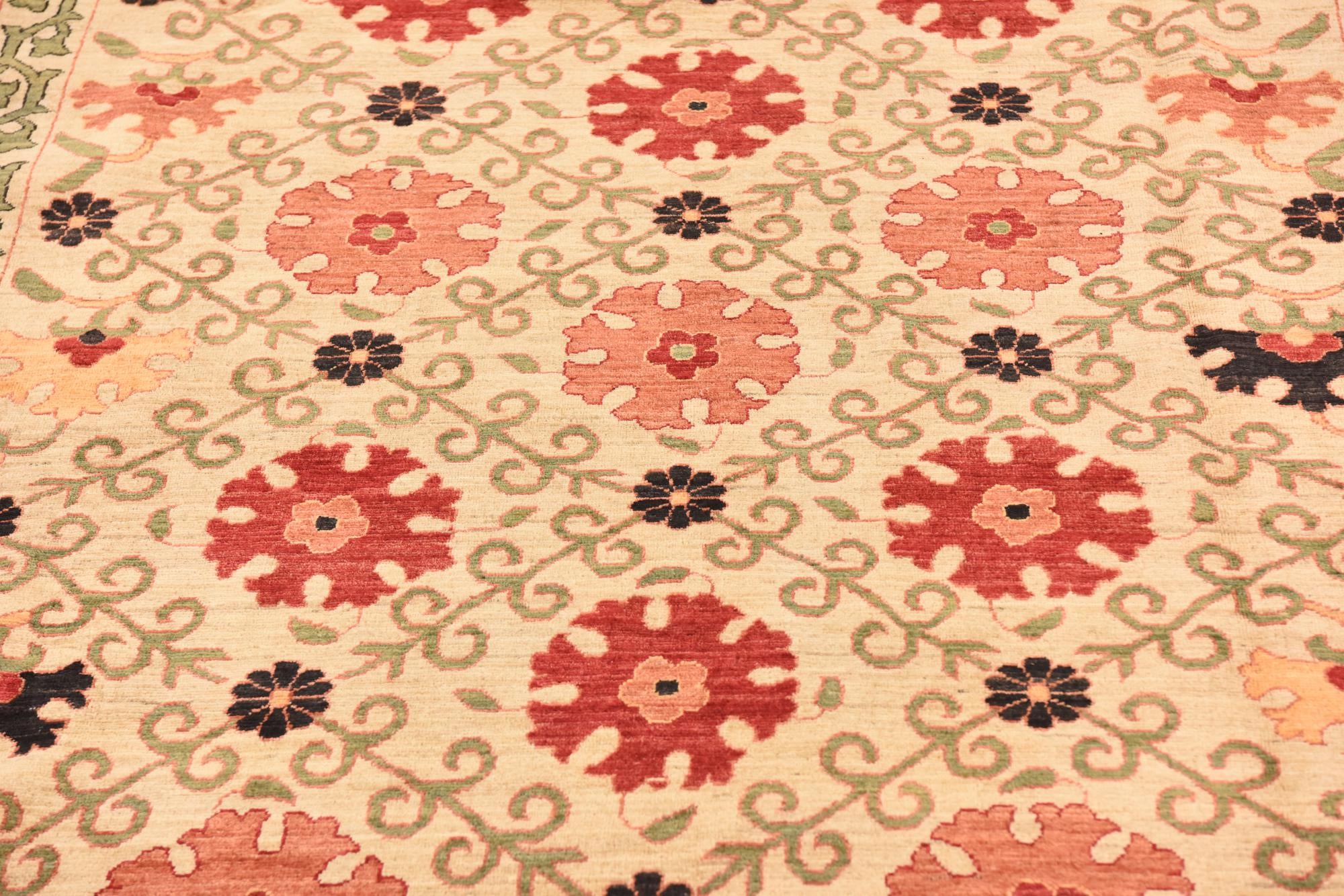 8' 2 x 10' 5 Hand Knotted Ariana Ziegler Oriental Rug