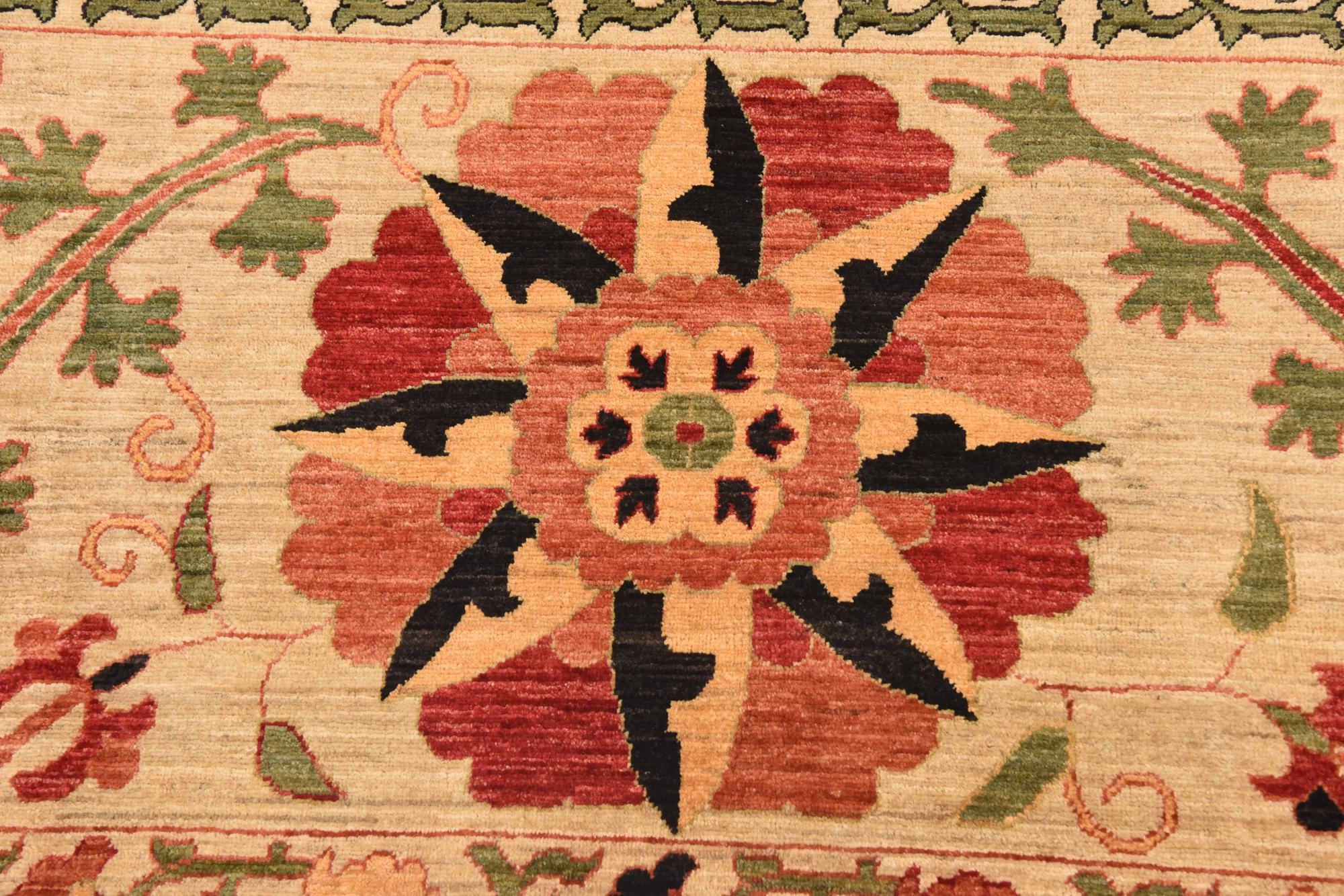 8' 2 x 10' 5 Hand Knotted Ariana Ziegler Oriental Rug