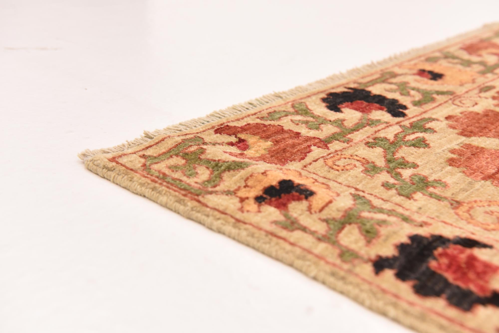8' 2 x 10' 5 Hand Knotted Ariana Ziegler Oriental Rug