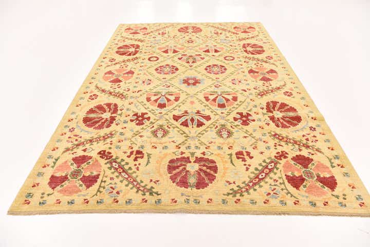 6' 10 x 10' 4 Hand Knotted Ariana Ziegler Oriental Rug