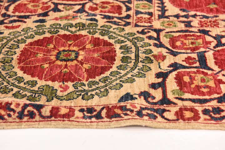 6' 1 x 8' 9 Hand Knotted Ariana Ziegler Oriental Rug
