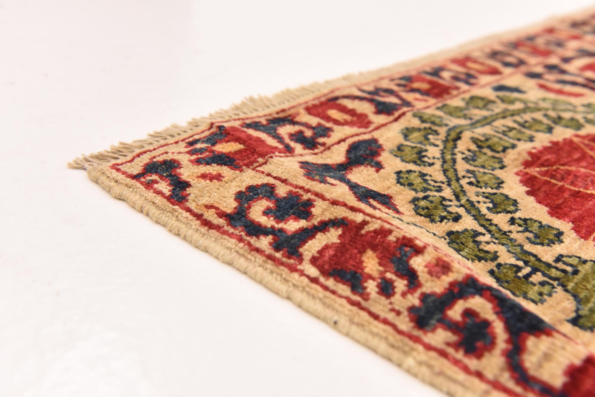 6' 1 x 8' 9 Hand Knotted Ariana Ziegler Oriental Rug