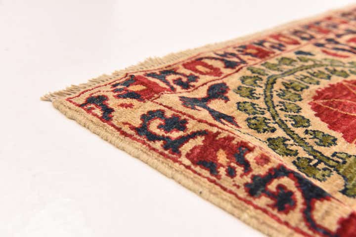 6' 1 x 8' 9 Hand Knotted Ariana Ziegler Oriental Rug