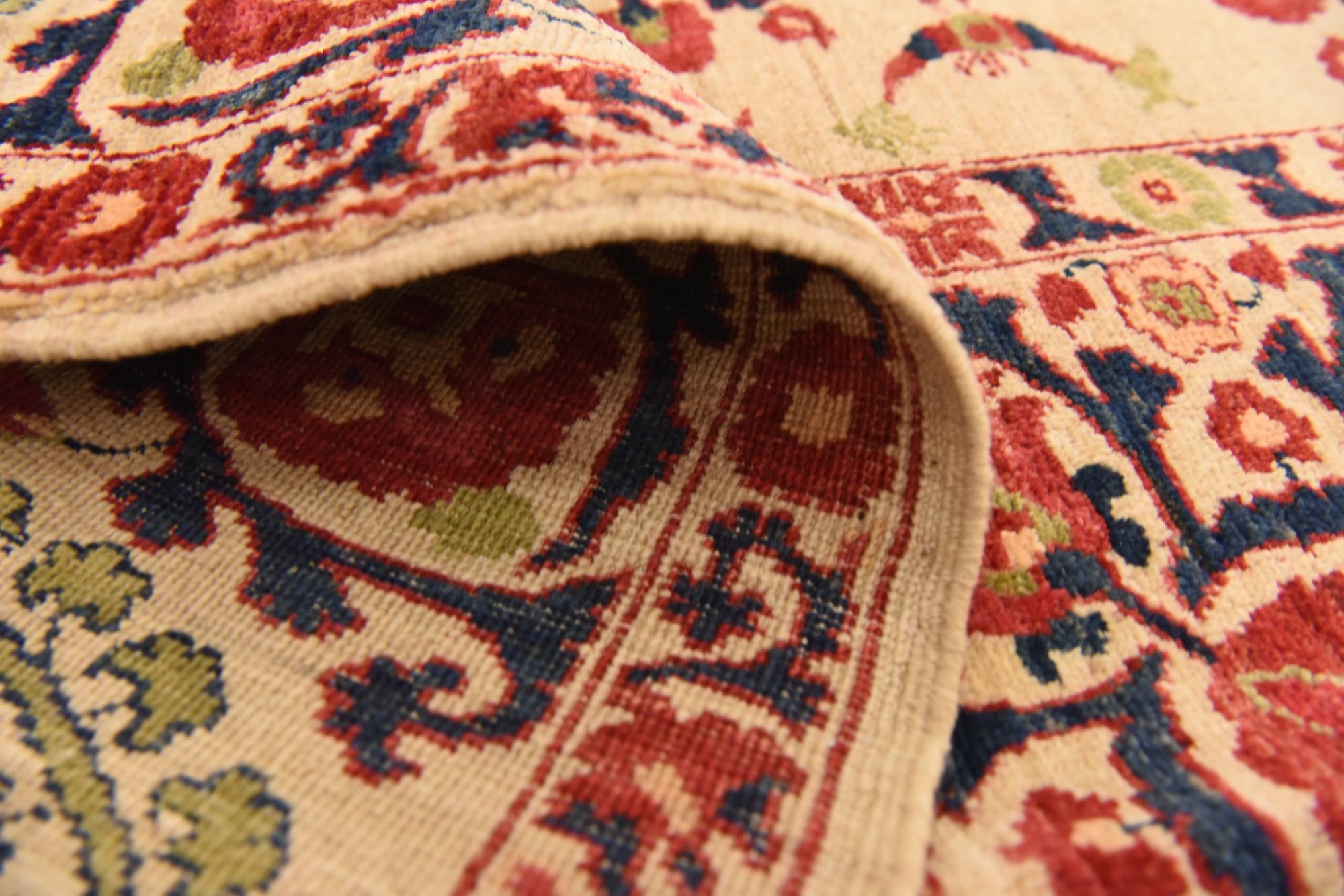 6' 1 x 8' 1 Hand Knotted Ariana Ziegler Oriental Rug