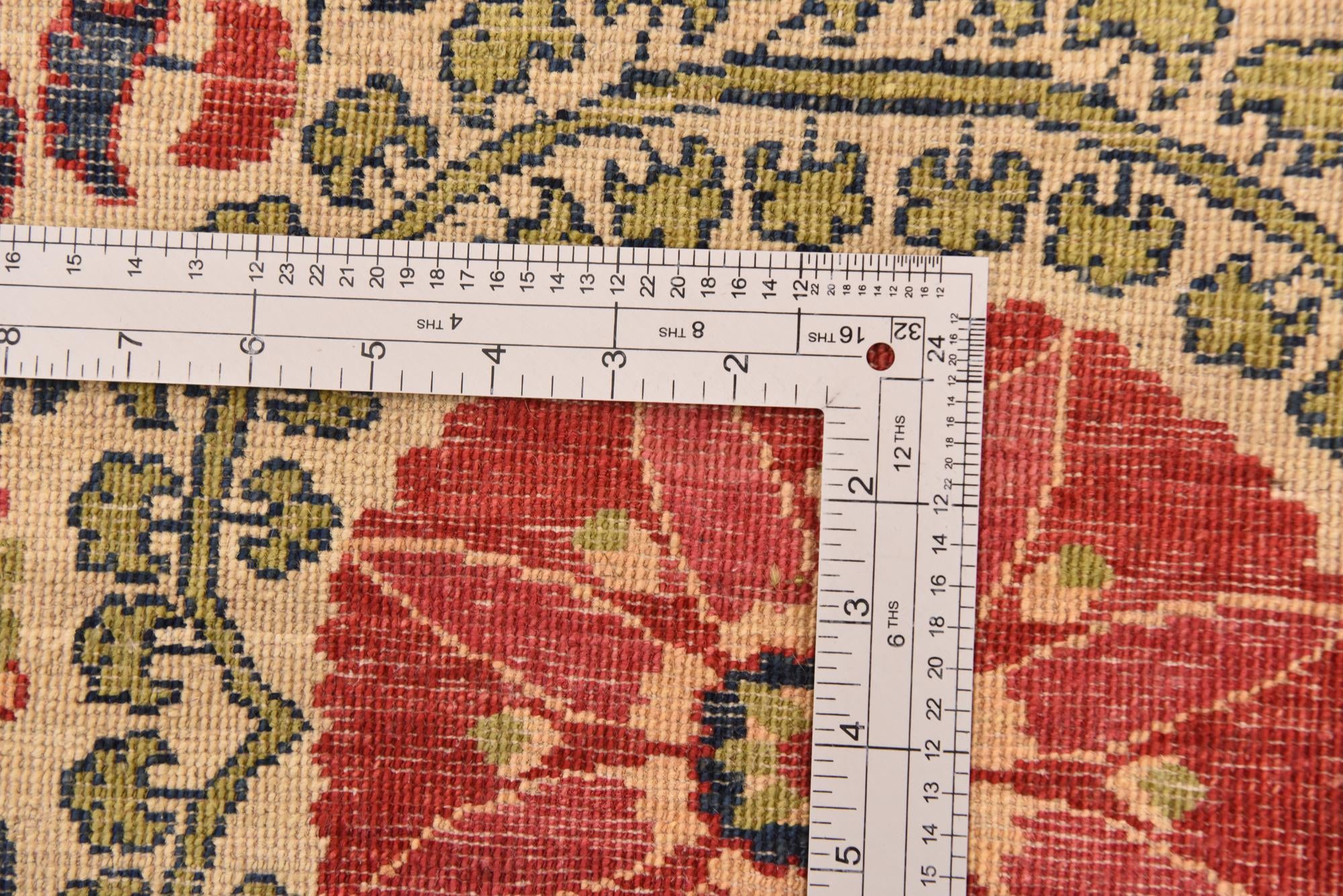 6' 1 x 8' 1 Hand Knotted Ariana Ziegler Oriental Rug
