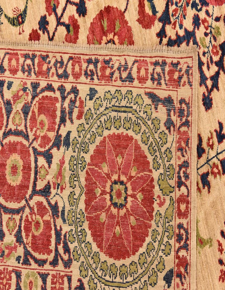 Detail image of 6' 1 x 8' 1  Hand Knotted Ariana Ziegler Oriental Rug