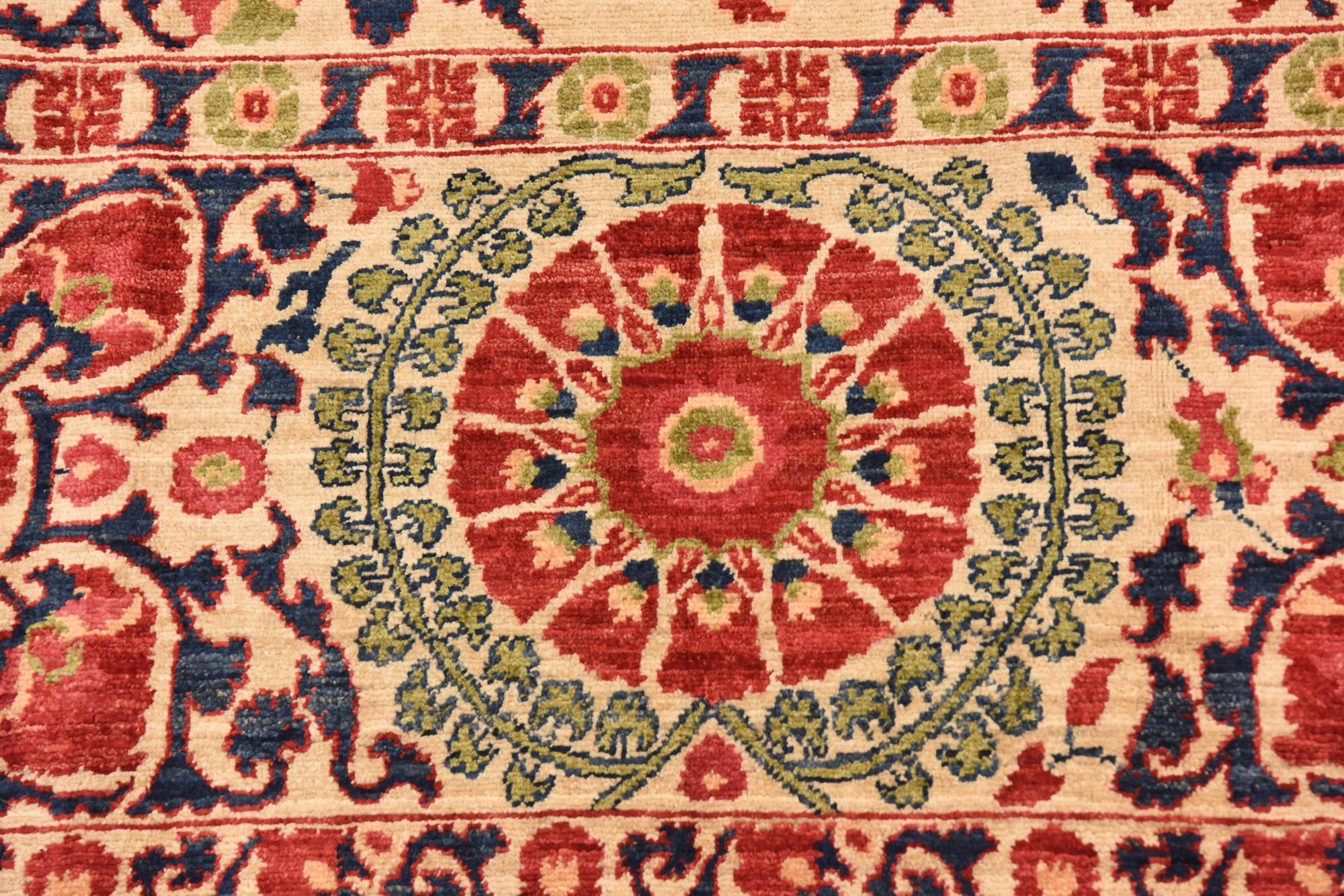 6' 1 x 8' 1 Hand Knotted Ariana Ziegler Oriental Rug