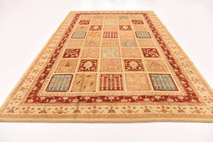 8' 3 x 11' 11 Hand Knotted Ariana Ziegler Oriental Rug