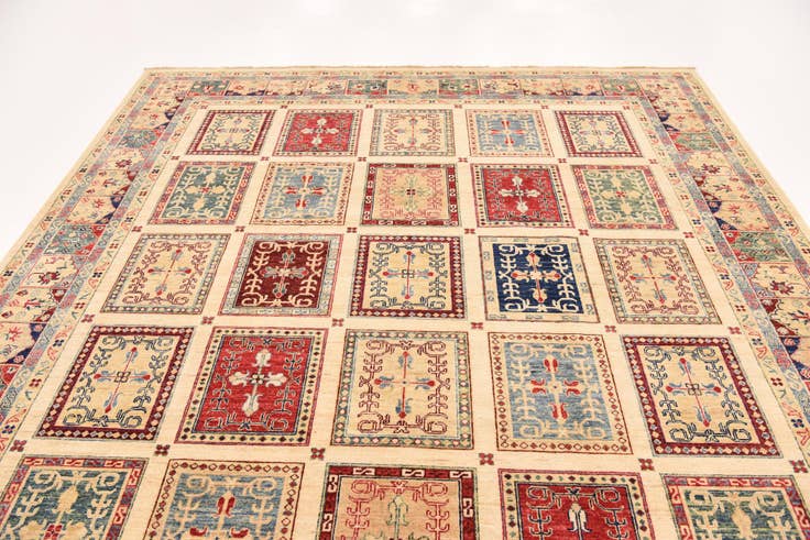 Detail image of 8' 3 x 11' 7 Hand Knotted Ariana Ziegler Rug
