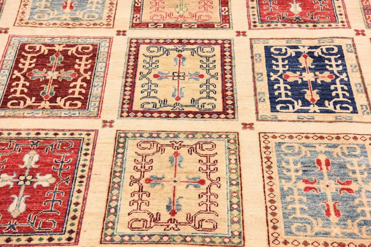 Detail image of 8' 3 x 11' 7 Hand Knotted Ariana Ziegler Rug