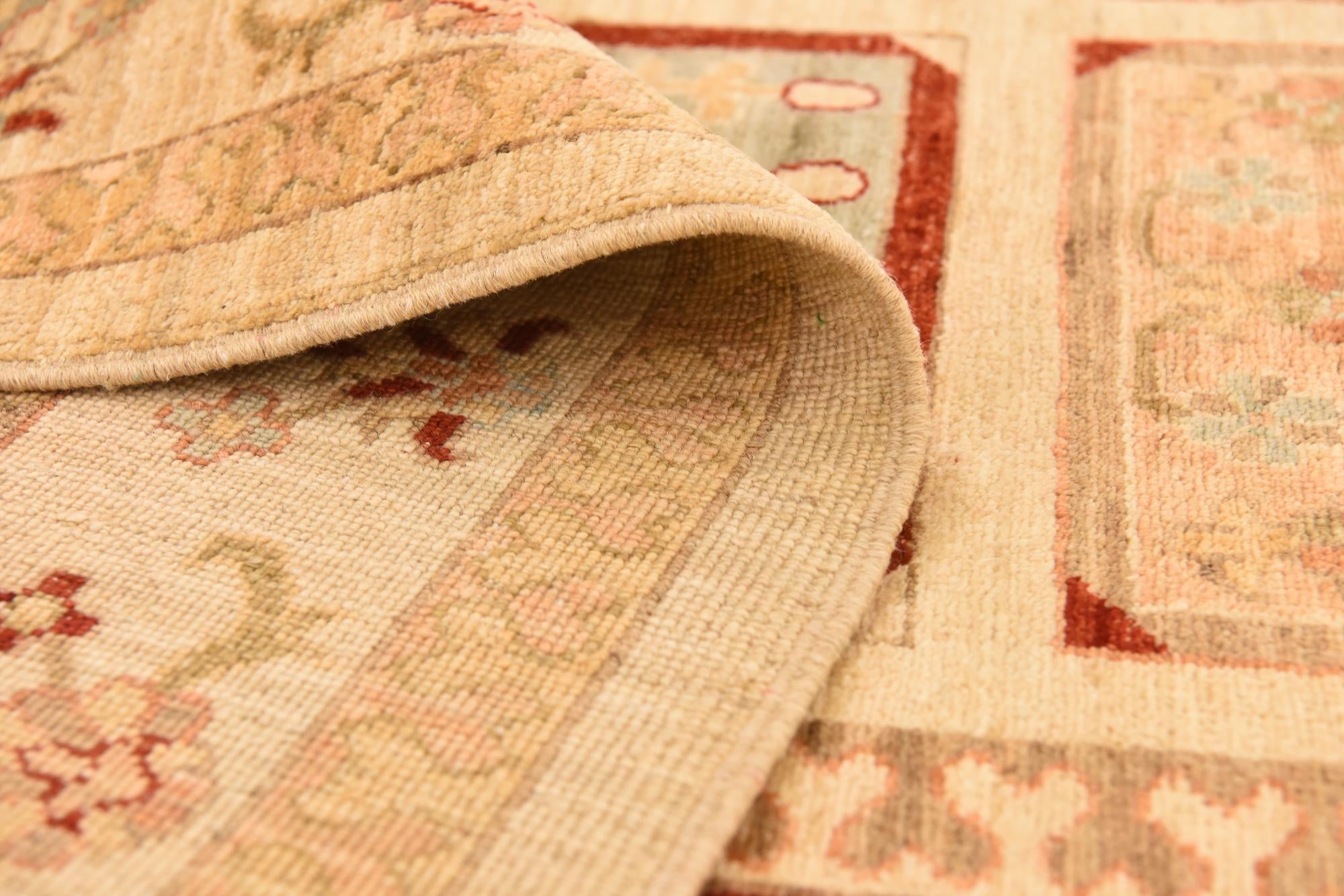 8' 4 x 11' 4 Hand Knotted Ariana Ziegler Rug
