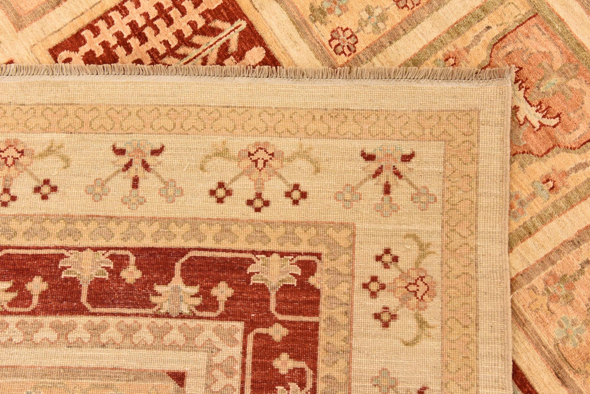 8' 4 x 11' 4 Hand Knotted Ariana Ziegler Rug