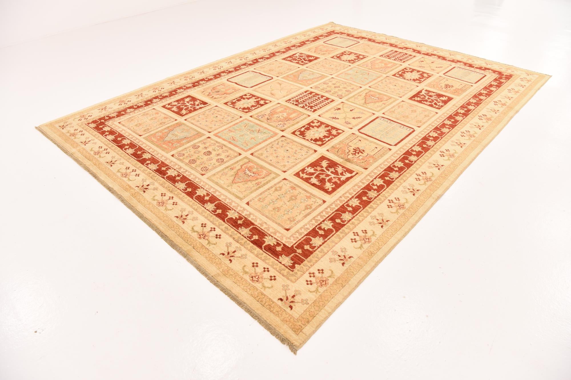 8' 4 x 11' 4 Hand Knotted Ariana Ziegler Rug