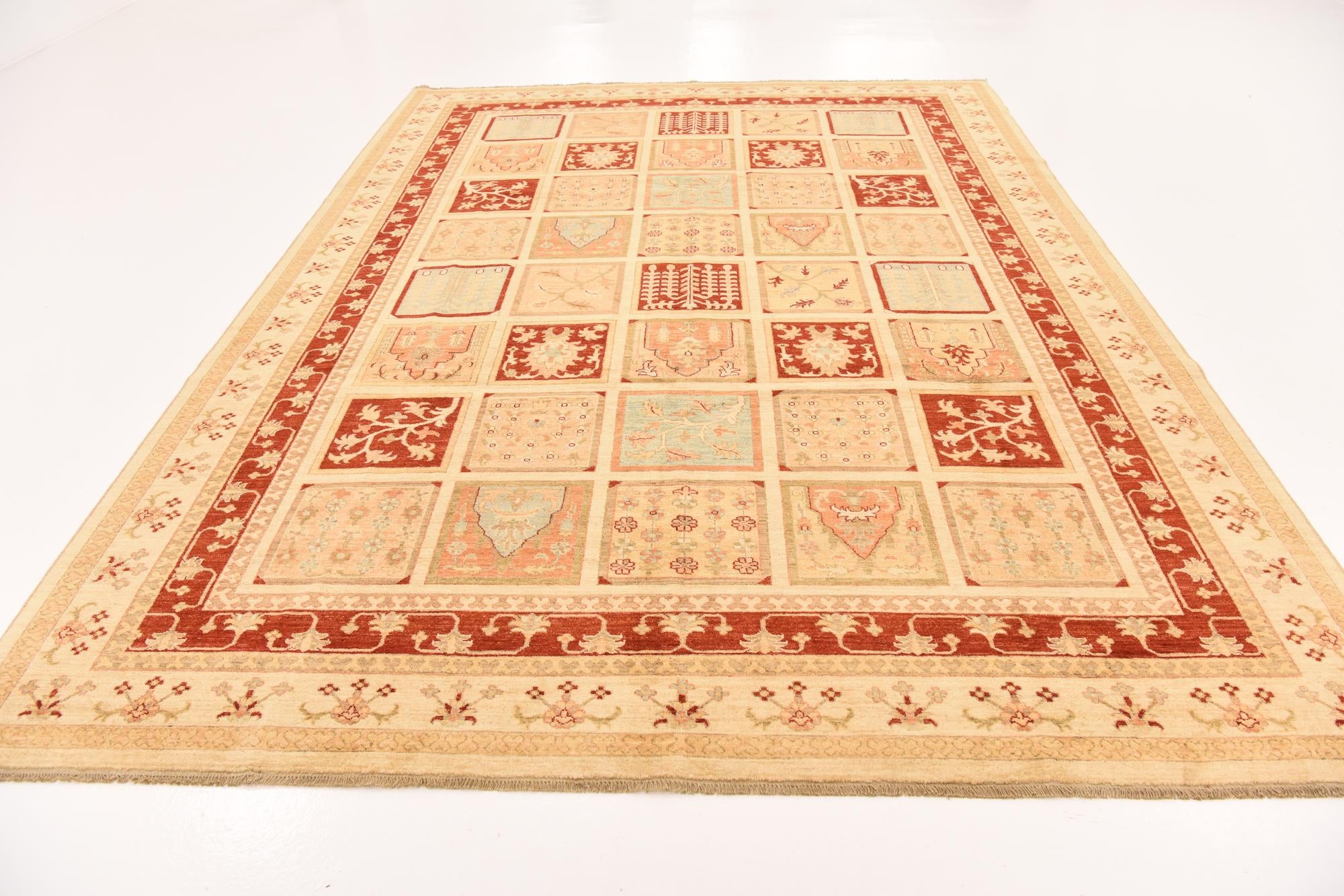 8' 4 x 11' 4 Hand Knotted Ariana Ziegler Rug