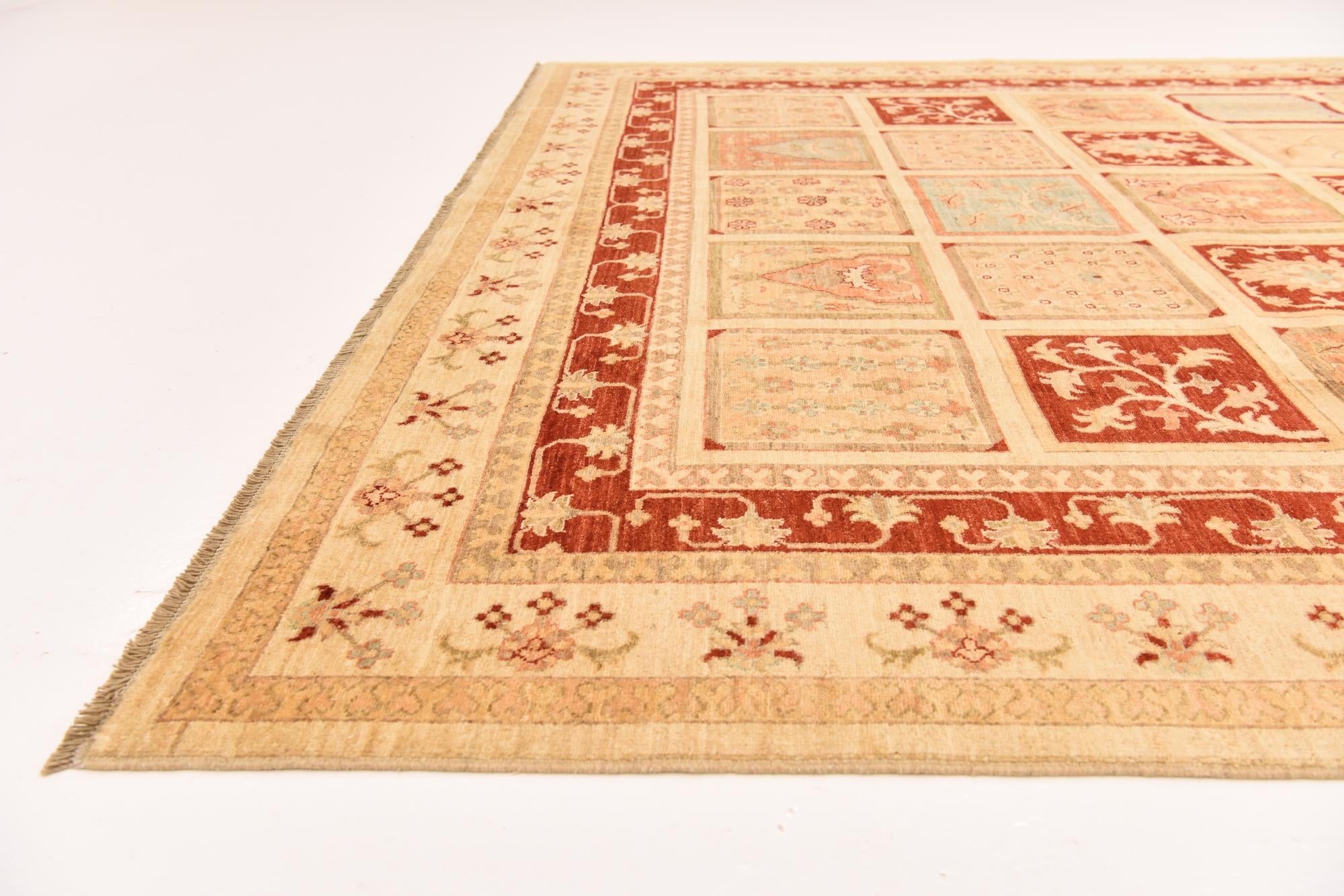 8' 4 x 11' 4 Hand Knotted Ariana Ziegler Rug