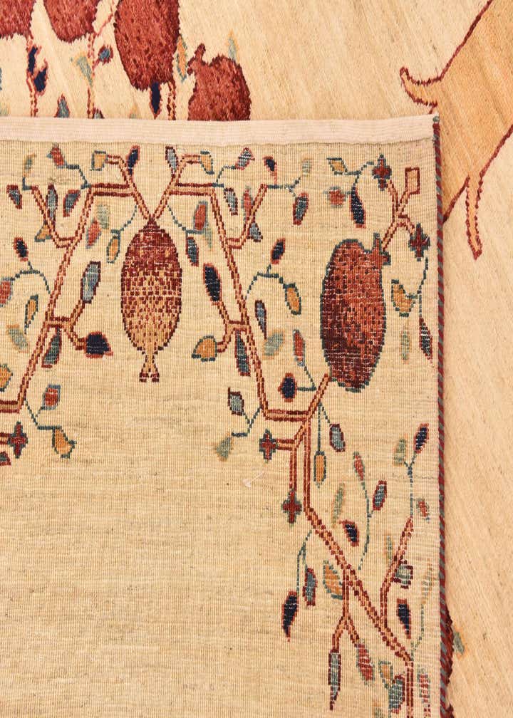 6' 4 x 9' 5 Hand Knotted Ariana Ziegler Wool Rug