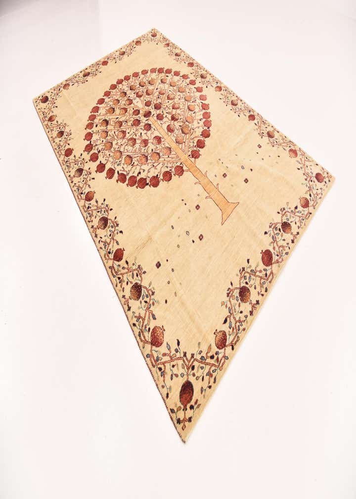 6' 4 x 9' 5 Hand Knotted Ariana Ziegler Wool Rug